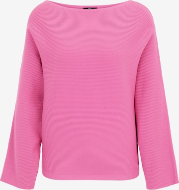 Pull-over zero en rose : devant