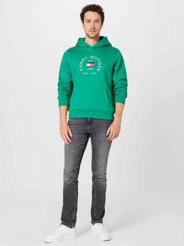 Felpa di TOMMY HILFIGER in verde