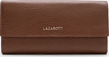 Lazarotti Wallet in Brown: front