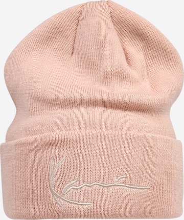 Karl Kani Beanie 'Signature' in Pink