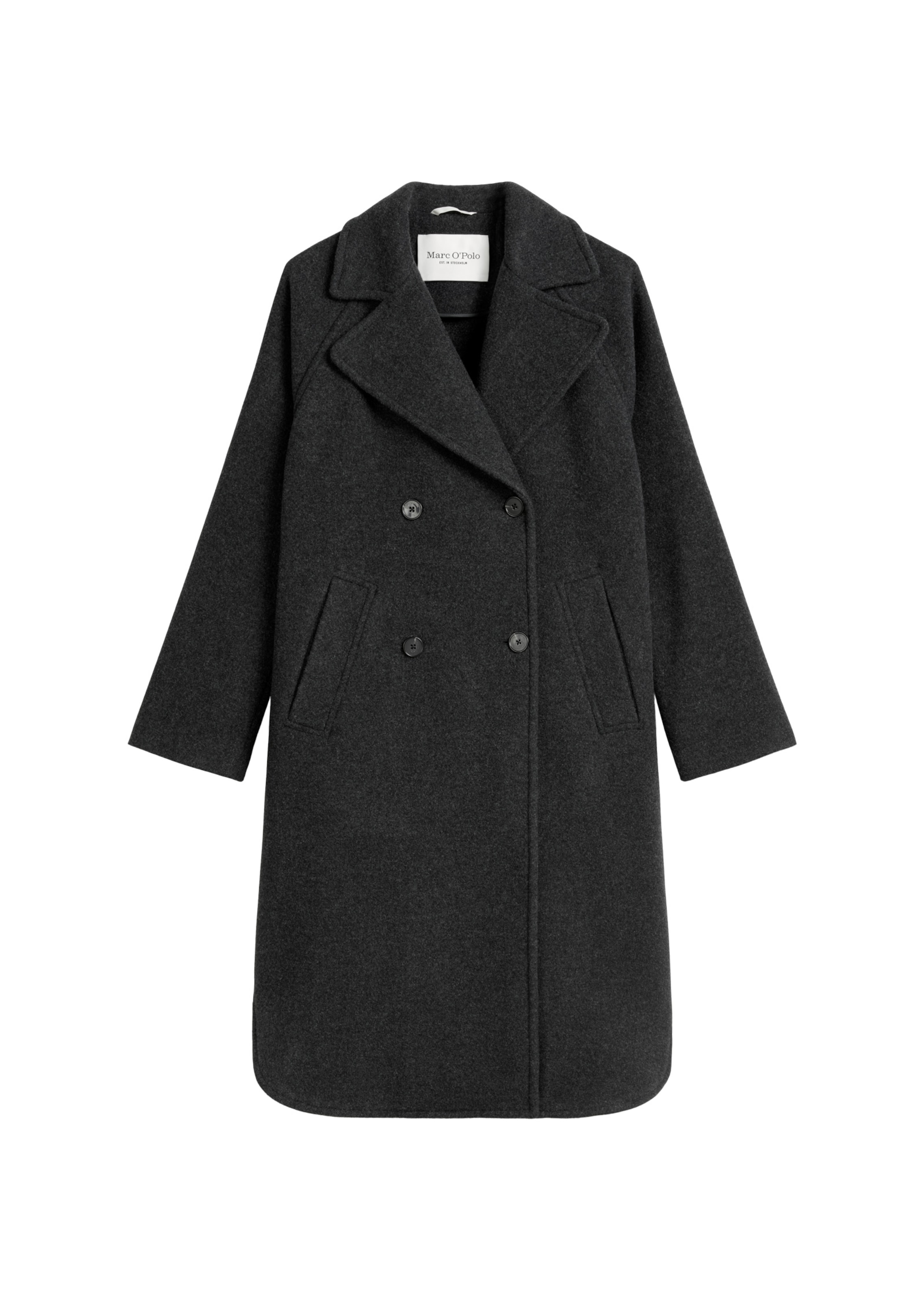 Marc O'Polo Tussenmantel in Grijs: voorkant