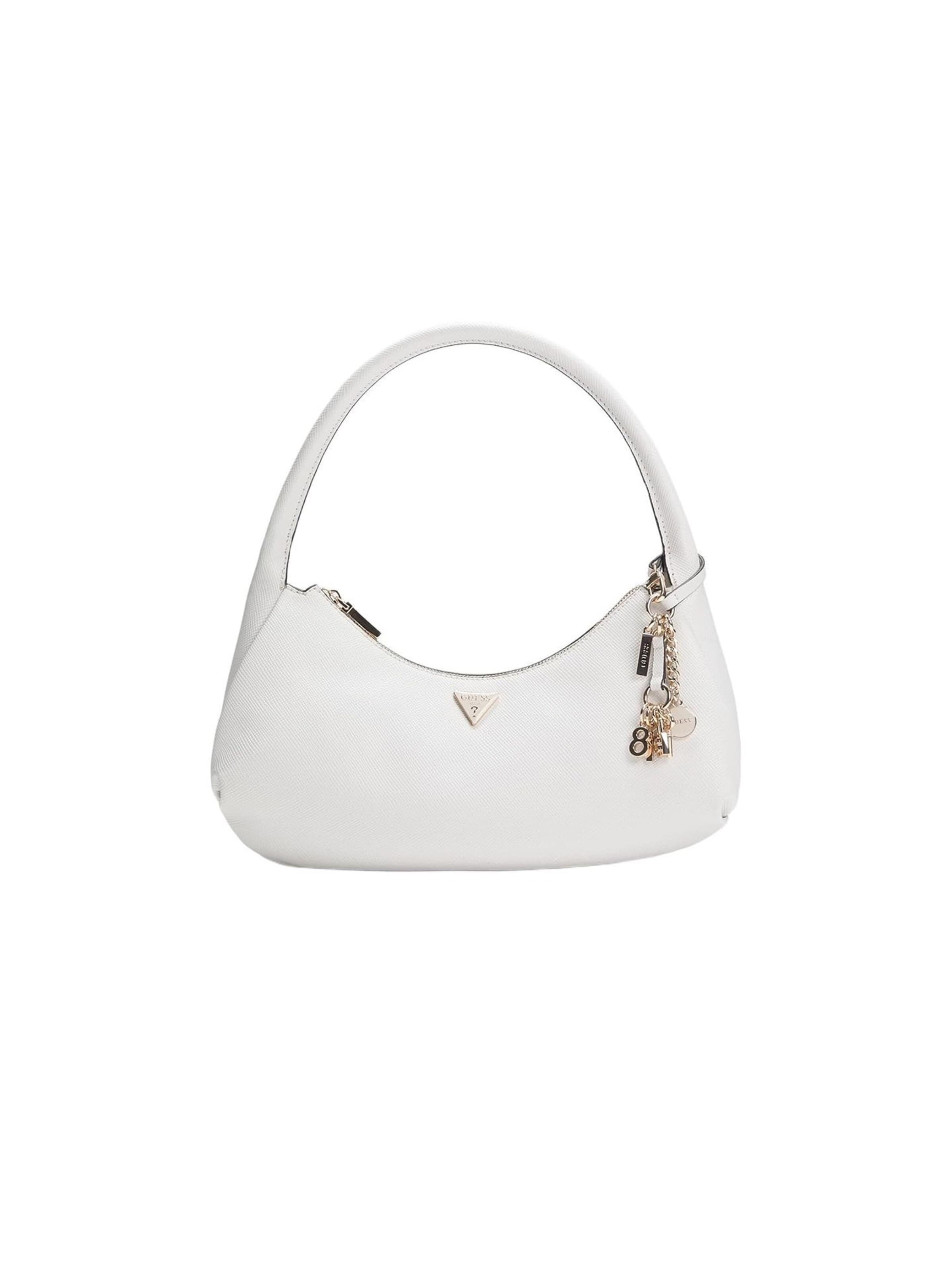 Sacs à main 'Gilda Hobo' GUESS en blanc : devant