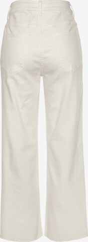 Wide Leg Jean BUFFALO en blanc