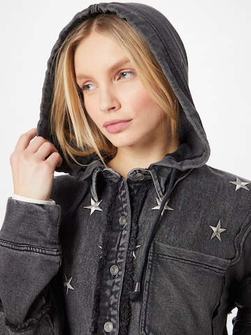 Free People Between-season jacket 'BEYOND THE STARS' in Black