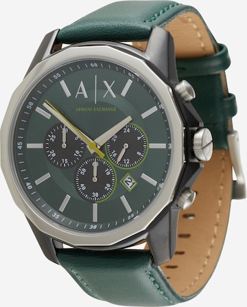 ARMANI EXCHANGE Analógové hodinky - Zelená: predná strana