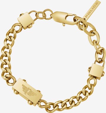 POLICE Bracelet in Gold: front