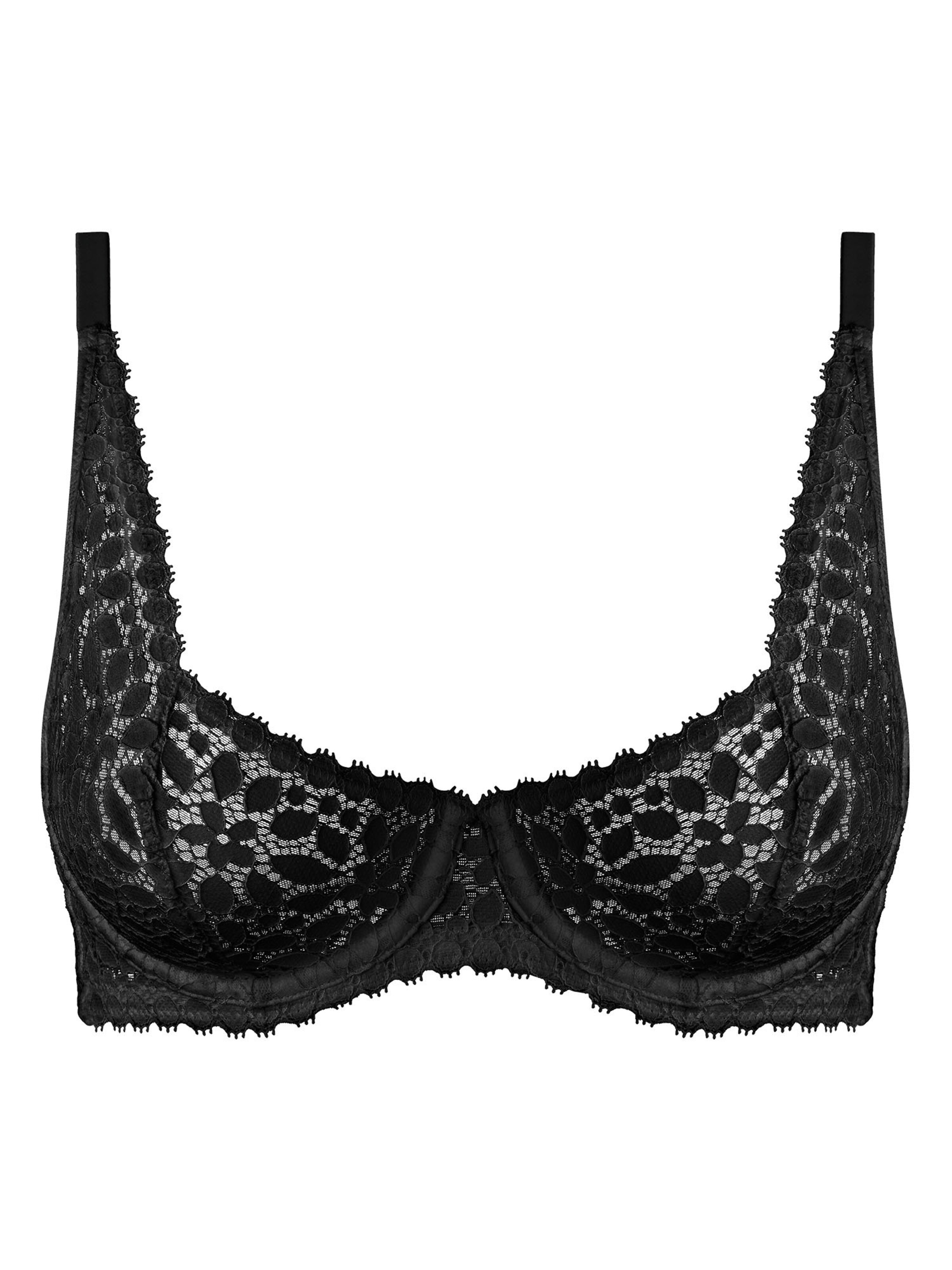 Nur Die Bügel-BH ' Lace ' in Schwarz: Vorderseite