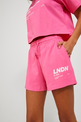 JJXX Regular Pants 'Bali' in Pink