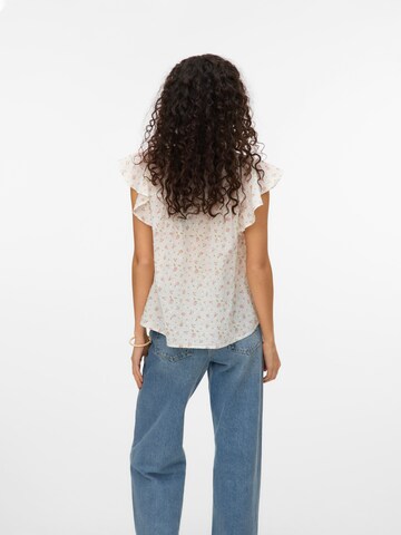 VERO MODA Bluse 'VMTRINE' in Weiß