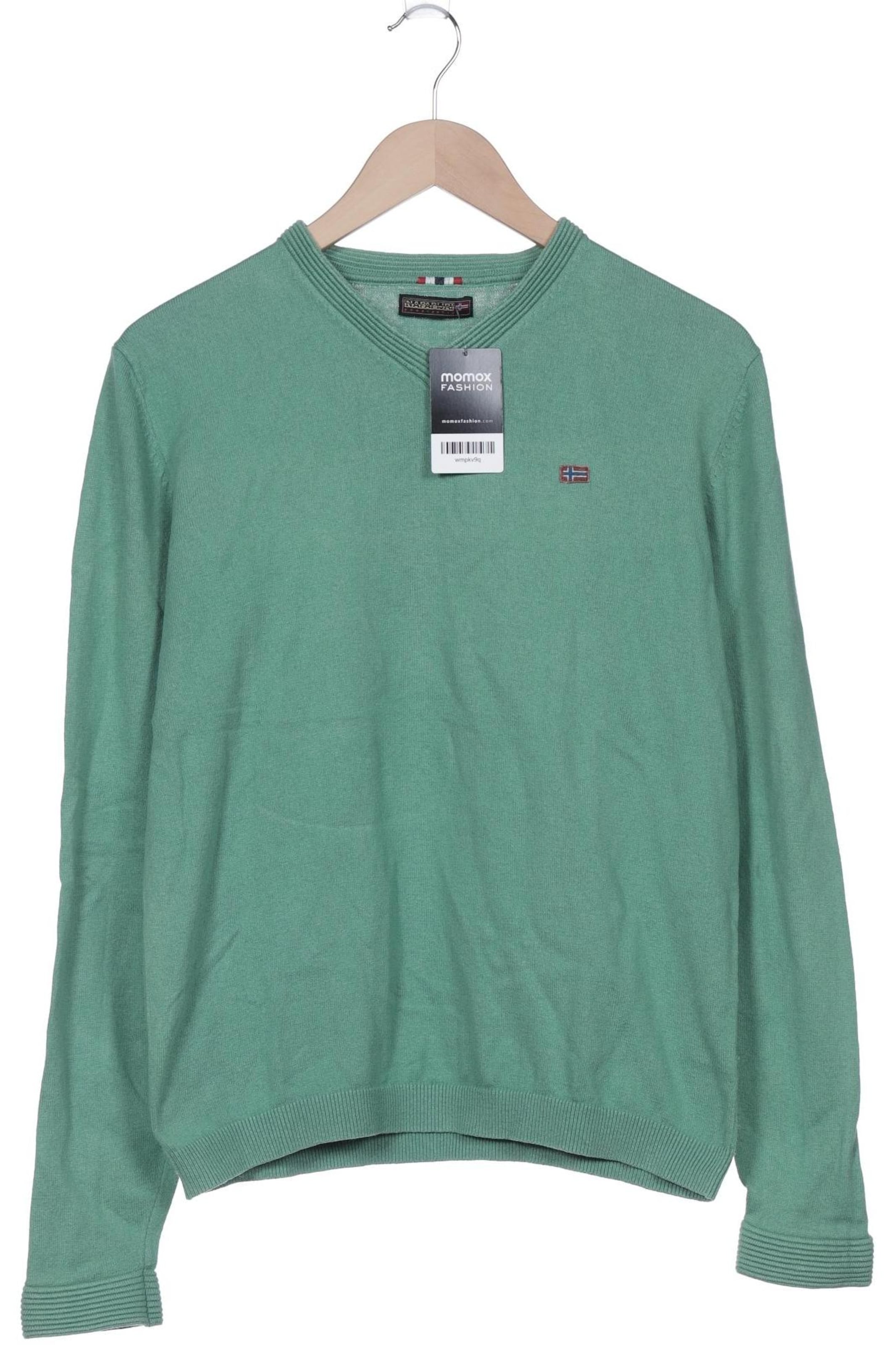 NAPAPIJRI Pullover L in Grün: Vorderseite