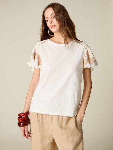 T-shirt oltre en blanc