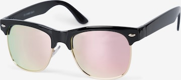 styleBREAKER Sonnenbrille 'Kinder Sonnenbrille Ovale Gläser' in Pink: Vorderseite