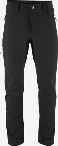 JACK WOLFSKIN Regular Wanderhose 'Activate XT' in Schwarz: predná strana