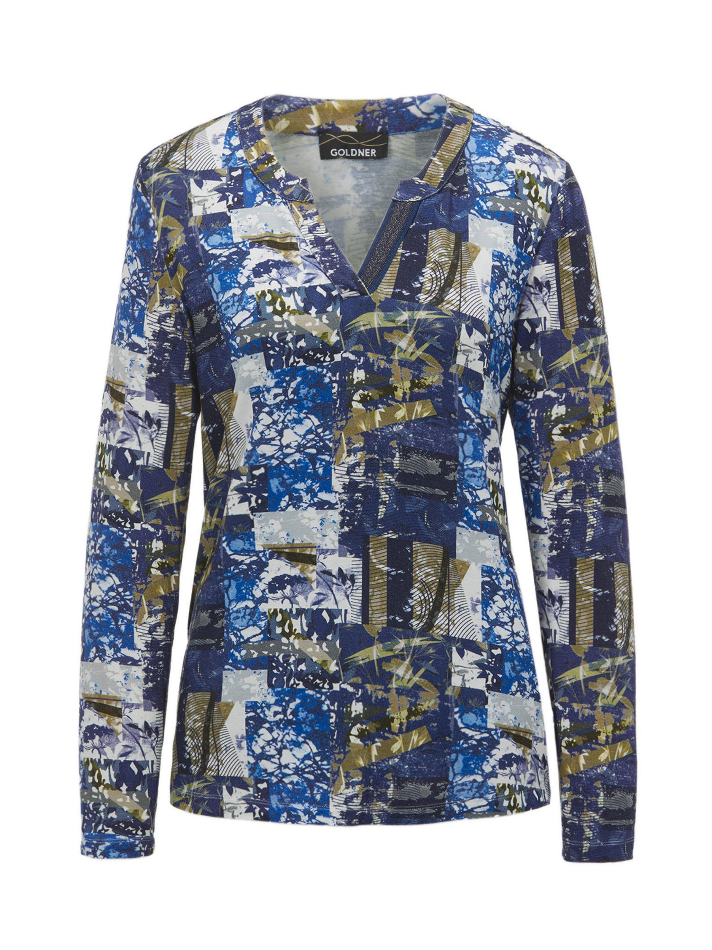 Goldner Tuniek in Blauw: voorkant