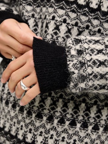 Pull-over 'JPRBLUMAX FAIRISLE' Jack & Jones Premium en noir