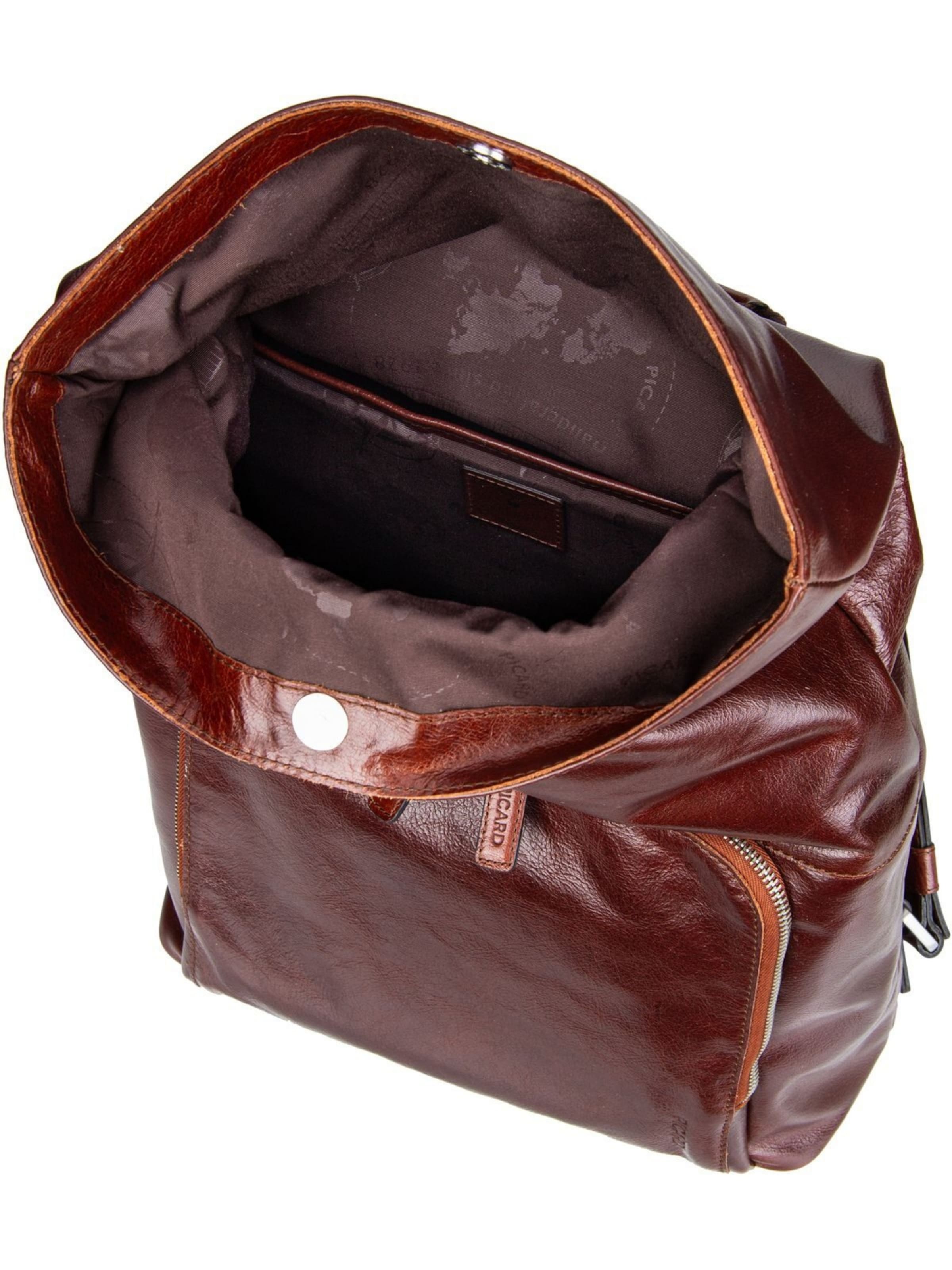 Picard Rucksack 'Buddy' in Braun