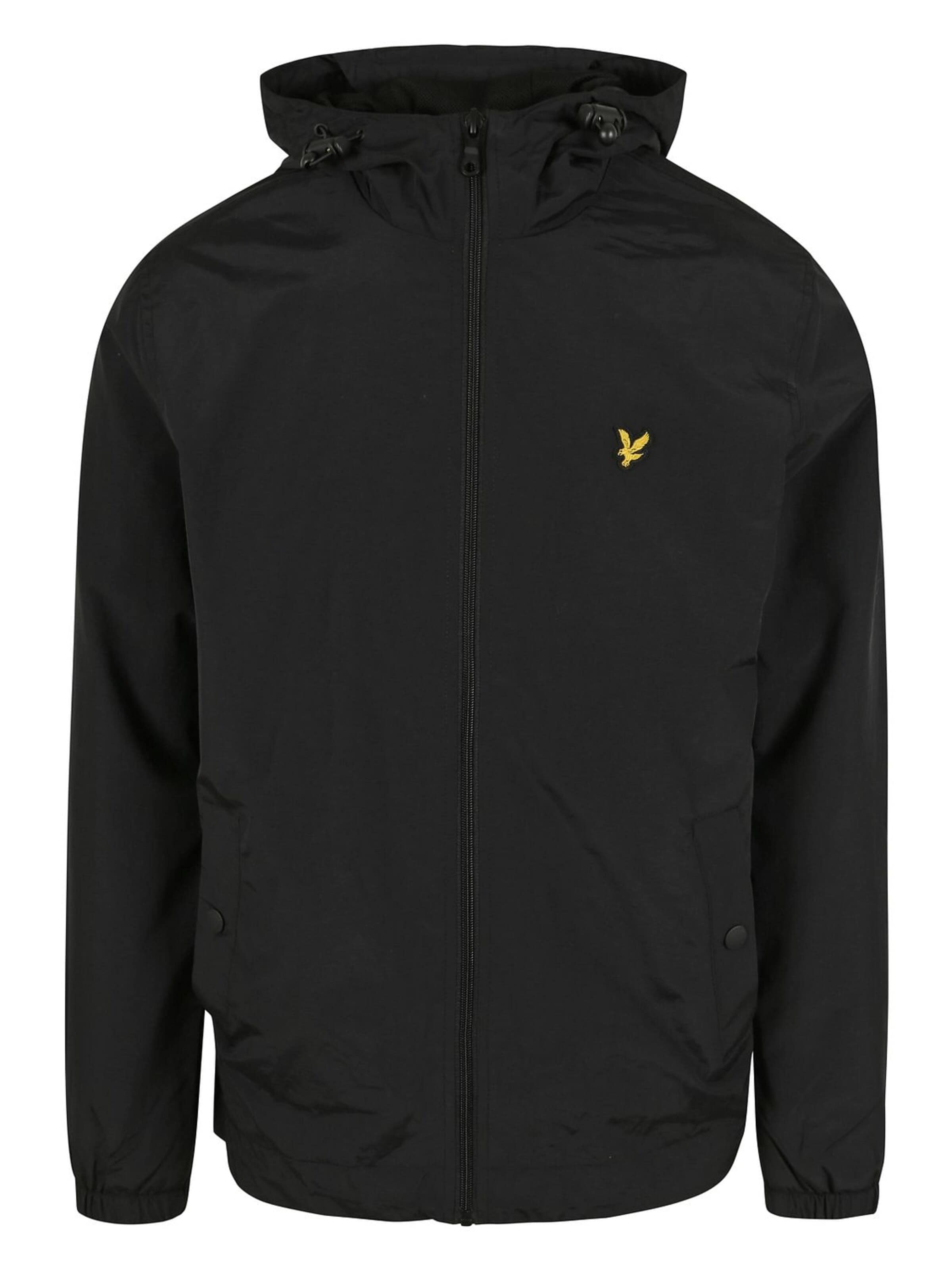 Lyle & Scott Winterjas in Zwart: voorkant