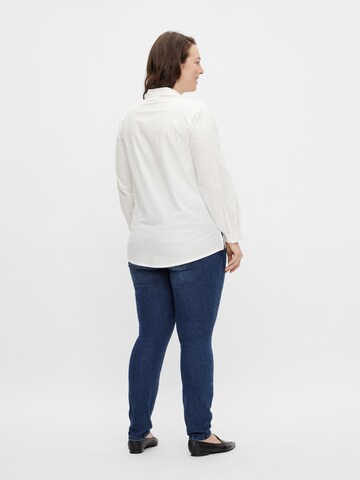 MAMALICIOUS Slimfit Jeans 'Sarnia' in Blauw