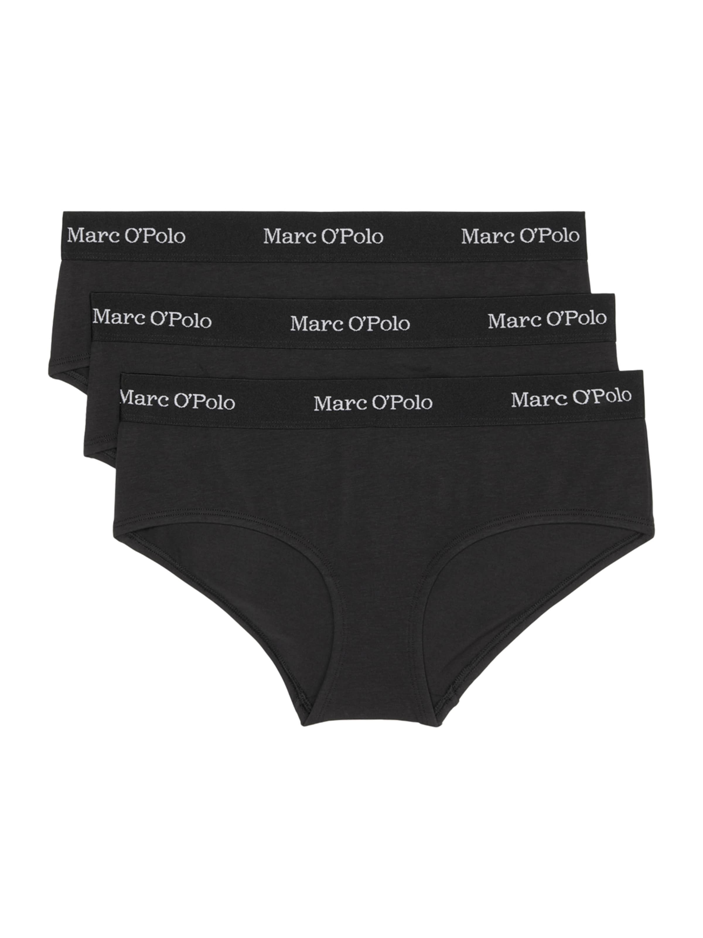 Marc O'Polo Panty ' Essentials ' in Schwarz: Vorderseite