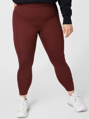 NIKE Sporthose in Braun: front