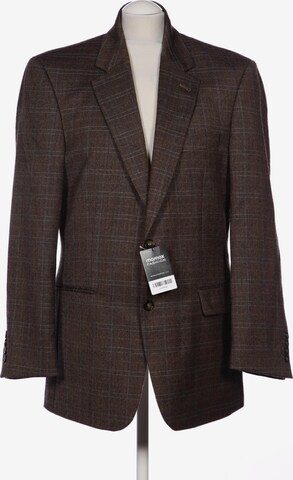 Bexleys Suit Jacket in XL in Brown: front