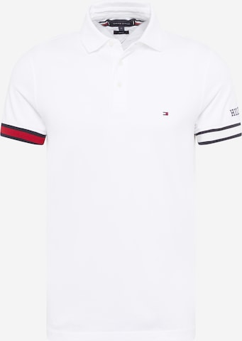 Tricou de la TOMMY HILFIGER pe alb: față