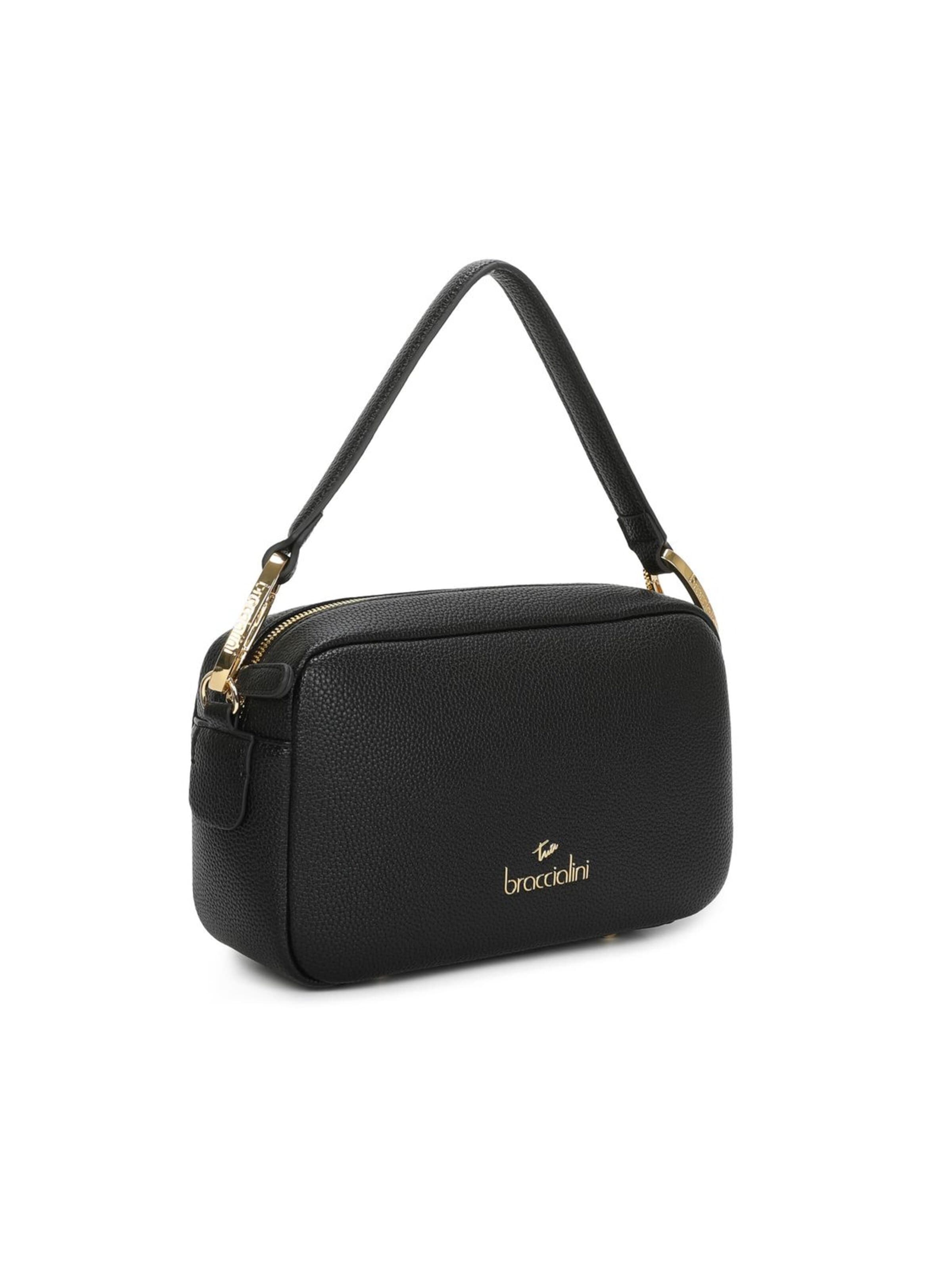 Borsa a tracolla 'Jinny' di Braccialini in nero