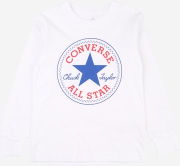 CONVERSE T-shirt i vit: framsida