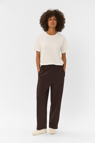 CULTURE - Loosefit Pantalón en marrón