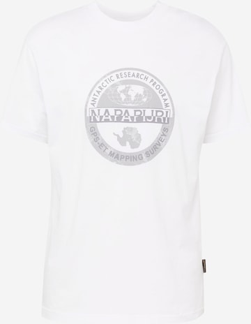 NAPAPIJRI - Camiseta en blanco: frente