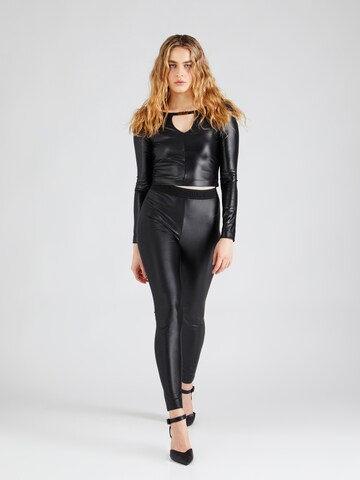 Versace Jeans Couture - Skinny Leggings en negro