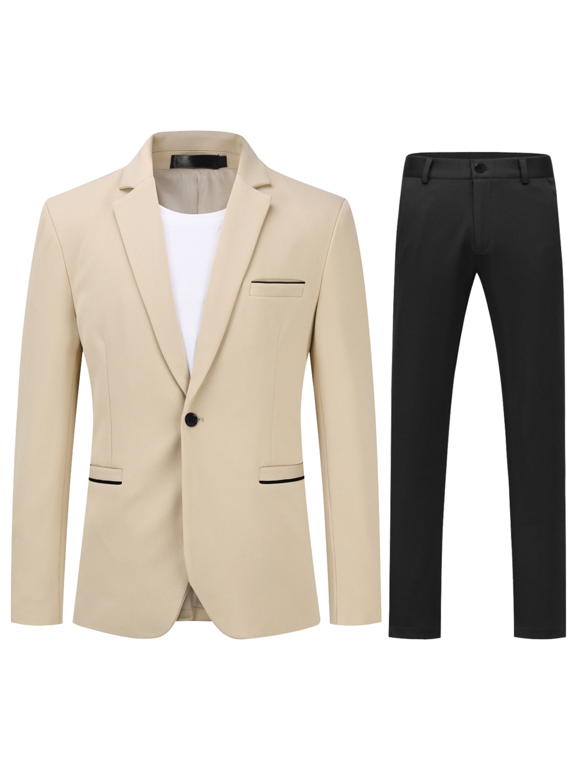 YOUTHUP Suit in 46/Regular in Khaki, Item view