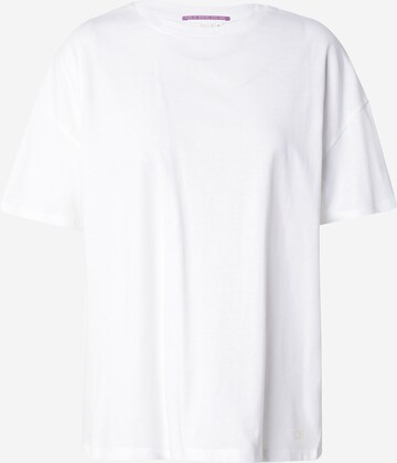 QSŠiroka majica - bijela boja: prednji dio