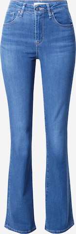 LEVI'S ® Bootcut Jeans '725 High Rise Bootcut' in Blauw: voorkant