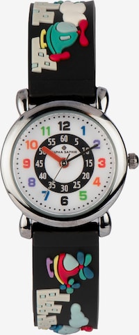 ALPHA SAPHIR Watch in Black: front