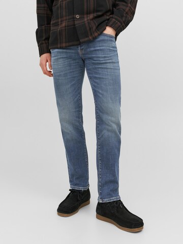 JACK & JONES Regular Jeans 'Tim Davis' in Blauw: voorkant