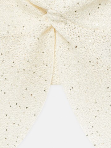 Tops en tricot Pull&Bear en blanc