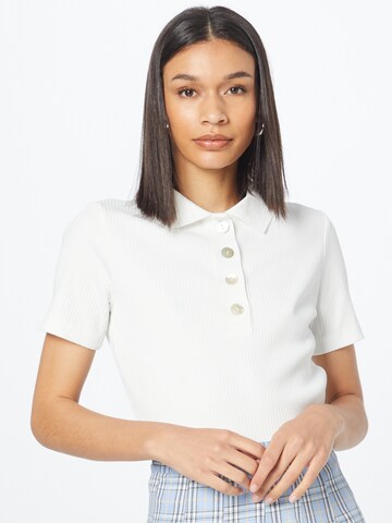 Gina Tricot Shirt 'Cassandra' in Weiß: predná strana