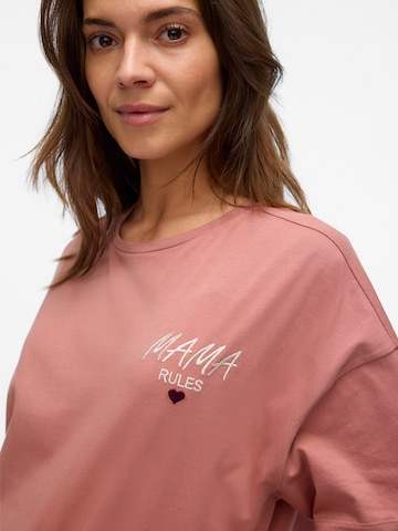 MAMALICIOUS Shirt 'MLMAMIE' in Red