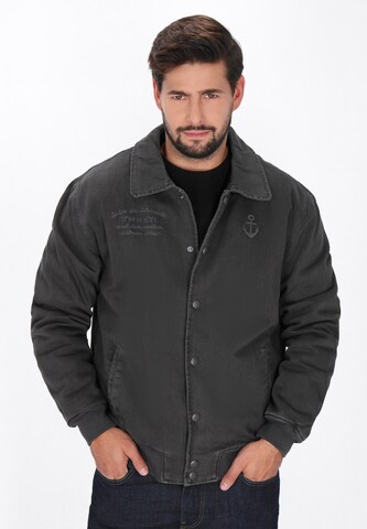 DreiMaster Vintage Between-season jacket in Grey: front
