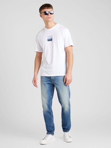 T-Shirt 'BERLIN' JACK & JONES en blanc