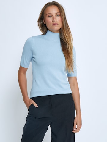 Pullover 'Lima' di minus in blu: frontale