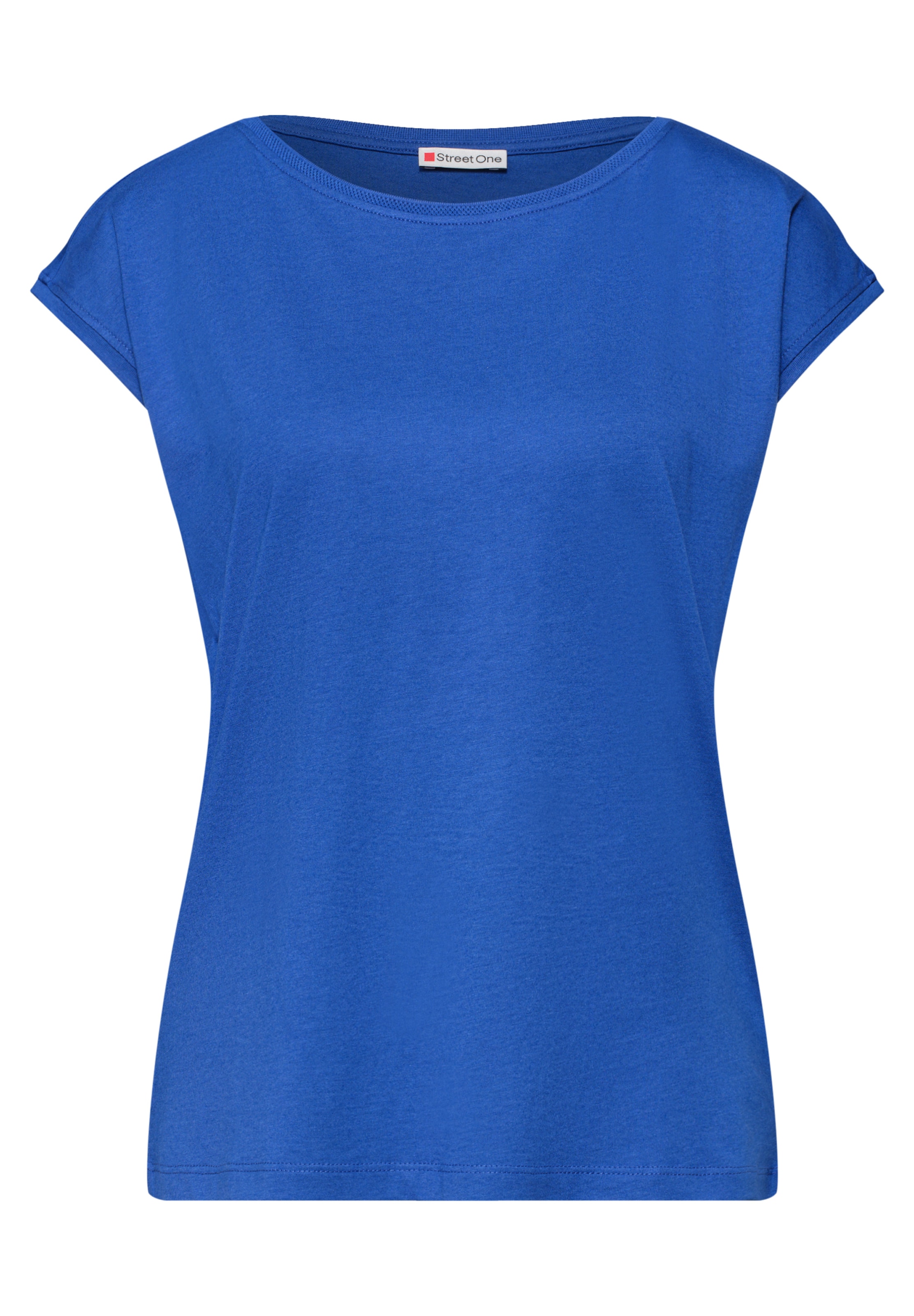 STREET ONE T-Shirt in Blau: Vorderseite