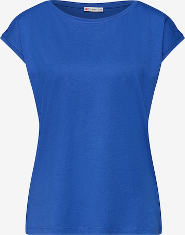 STREET ONE T-Shirt in Blau: Vorderseite