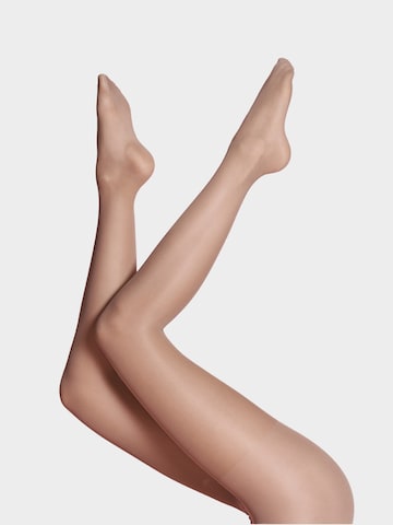 Bataillon Belette Tights 'Strumpfhose 40 den hautfarbe – semitransparent & reißfest' in Beige: front