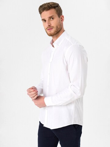 Dandalo Regular Fit Hemd in Weiß
