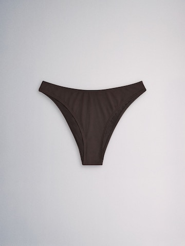 The Set Долнище на бански тип бикини в кафяво