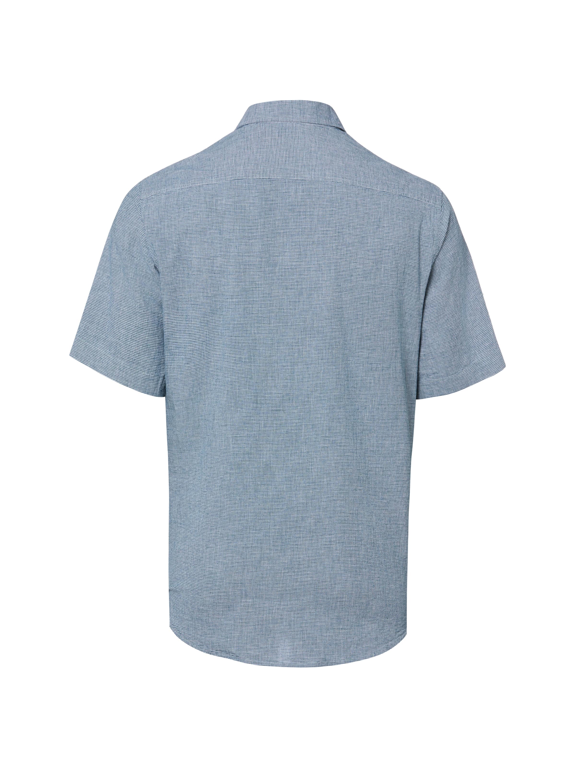 Nils Sundström Regular fit Overhemd in Blauw