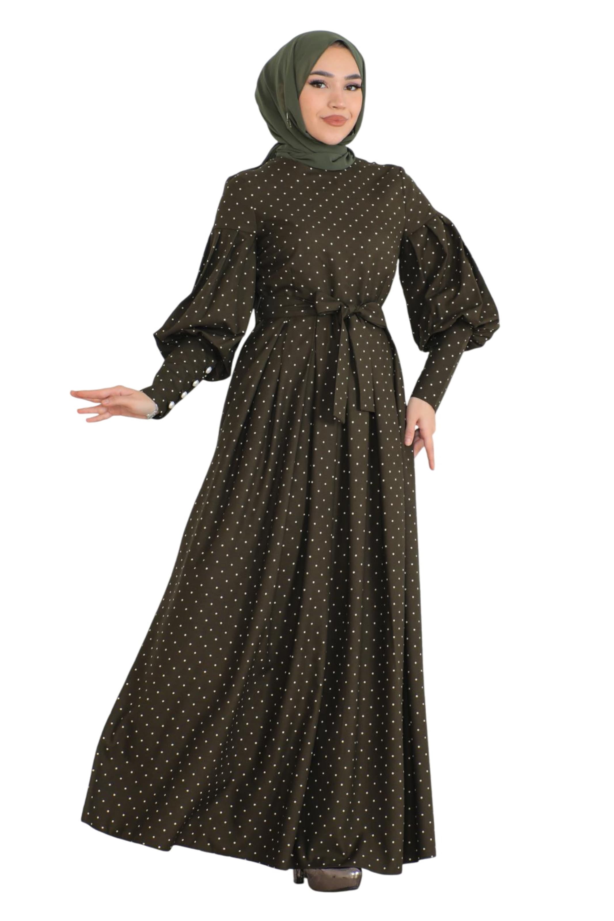 MODAMIHRAM Jurk in Groen