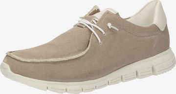 SIOUX Lace-up shoe ' Mokrunner-H-007 ' in Brown: front